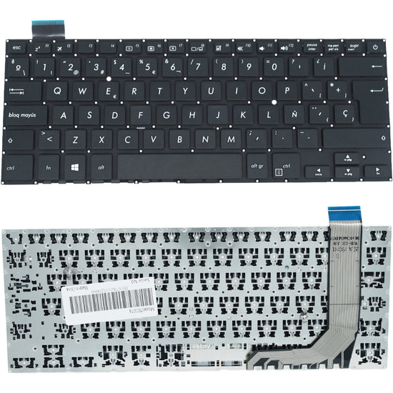 TEC078 Teclado color Negro (SP) para Asus X407 X407m X407ma A407 X407ub X407ua