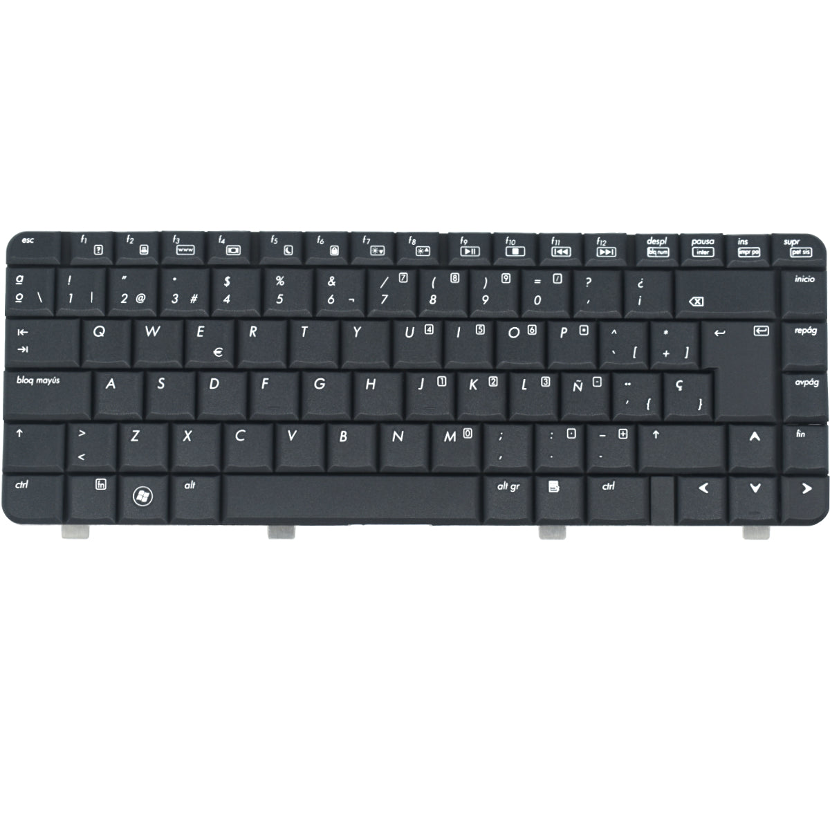 TEC081 Teclado color Negro (SP) para HP Presario CQ40, Presario CQ45 - Tecnología AltérCo
