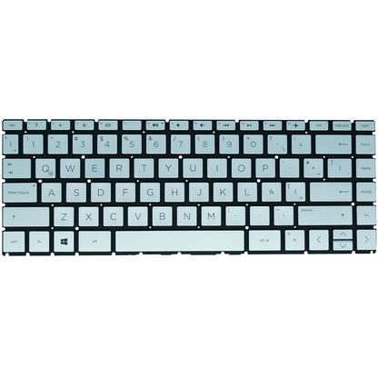 TEC084 Teclado color Plata (SP) para Hp X360 14-cd 14-cd000 14-cd0000 14t-cd00 - Tecnología AltérCo