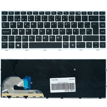 TEC092 Teclado color Negro (SP) para HP EliteBook 840 G5 846 G5 745 G5 (Marco Plata) - Tecnología AltérCo