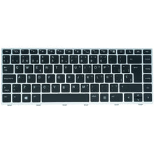 TEC092 Teclado color Negro (SP) para HP EliteBook 840 G5 846 G5 745 G5 (Marco Plata) - Tecnología AltérCo