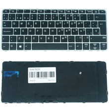 TEC096 Teclado color Negro (SP) para HP EliteBook 725 G3 G4 820 G3 G4 Marco Plata - Tecnología AltérCo