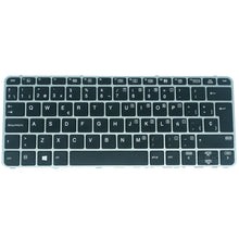 TEC096 Teclado color Negro (SP) para HP EliteBook 725 G3 G4 820 G3 G4 Marco Plata - Tecnología AltérCo