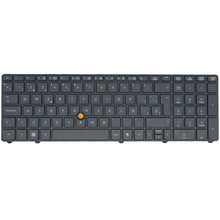 TEC102 Teclado color Negro (SP) para HP Elitebook 8560w 8570w (Point stick / No Backlight)