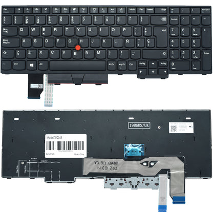 TEC105 Teclado color Negro (SP) para Lenovo ThinkPad L15 (Type 20U3, 20U4,20U7,20U8), L15 Gen 2 (Type 20X3 20X4) - Tecnología AltérCo