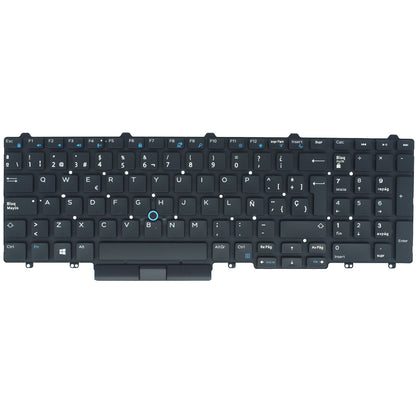TEC113 Teclado color Negro (SP) para Dell Latitude E5550 E5570 E5580 Precision 5710 7510 SIN Backlight - Tecnología AltérCo