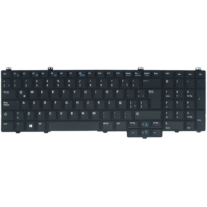 TEC114 Teclado color Negro (SP) para Dell Latitude 15 5000 E5540 Series Pk130wr3a21 SIN Backlight