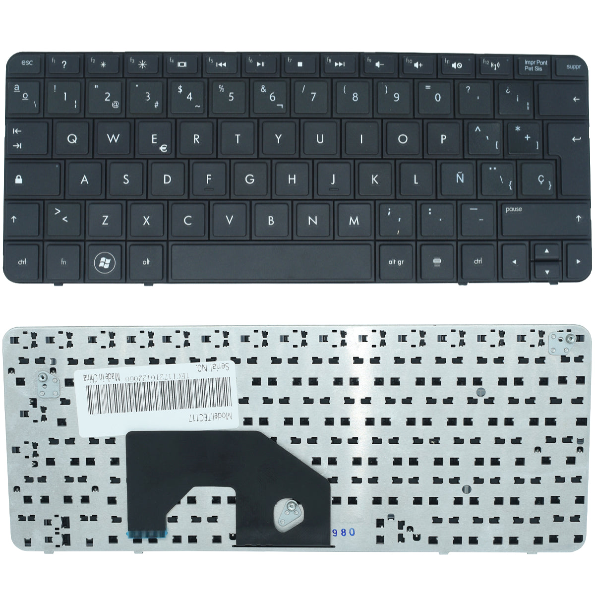 TEC117 Teclado color Negro (SP) para HP Mini 210 - Tecnología AltérCo