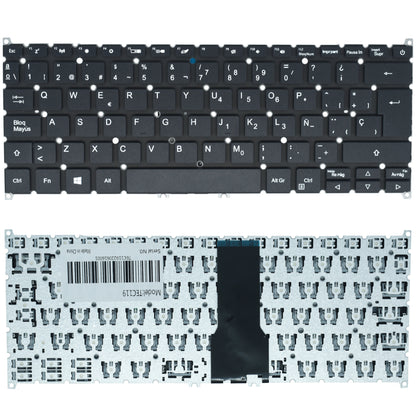 TEC119 Teclado color Negro (SP) para Acer Swift 3 SF314-54 SF314-54G SF314-41 SF314-41G (Tecla Encendido) - Tecnología AltérCo