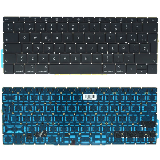 TEC121 Teclado color Negro (SP) para APPLE Macbook Pro 13? (2016-2017) A1708
