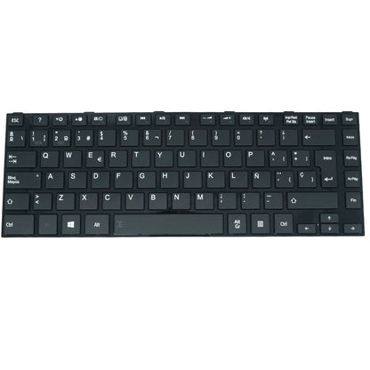 TEC127 Teclado color Negro (SP) para TOSHIBA Satellite A600, Satellite M800, Satellite U400 - Tecnología AltérCo