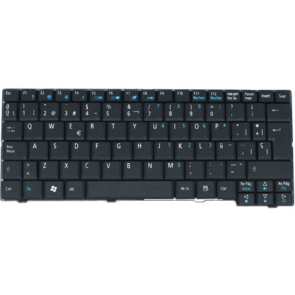 TEC131 Teclado color Negro (SP) para ACER Aspire ONE ZG5 - Tecnología AltérCo