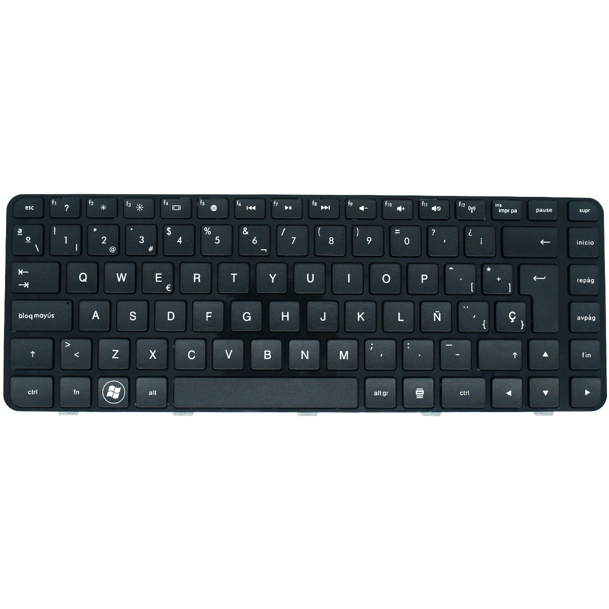 TEC216 Teclado color Negro (SP) para HP Pavilion Dm4-1000, Pavilion Dm4-3050, Pavilion DV5-2000 - Tecnología AltérCo