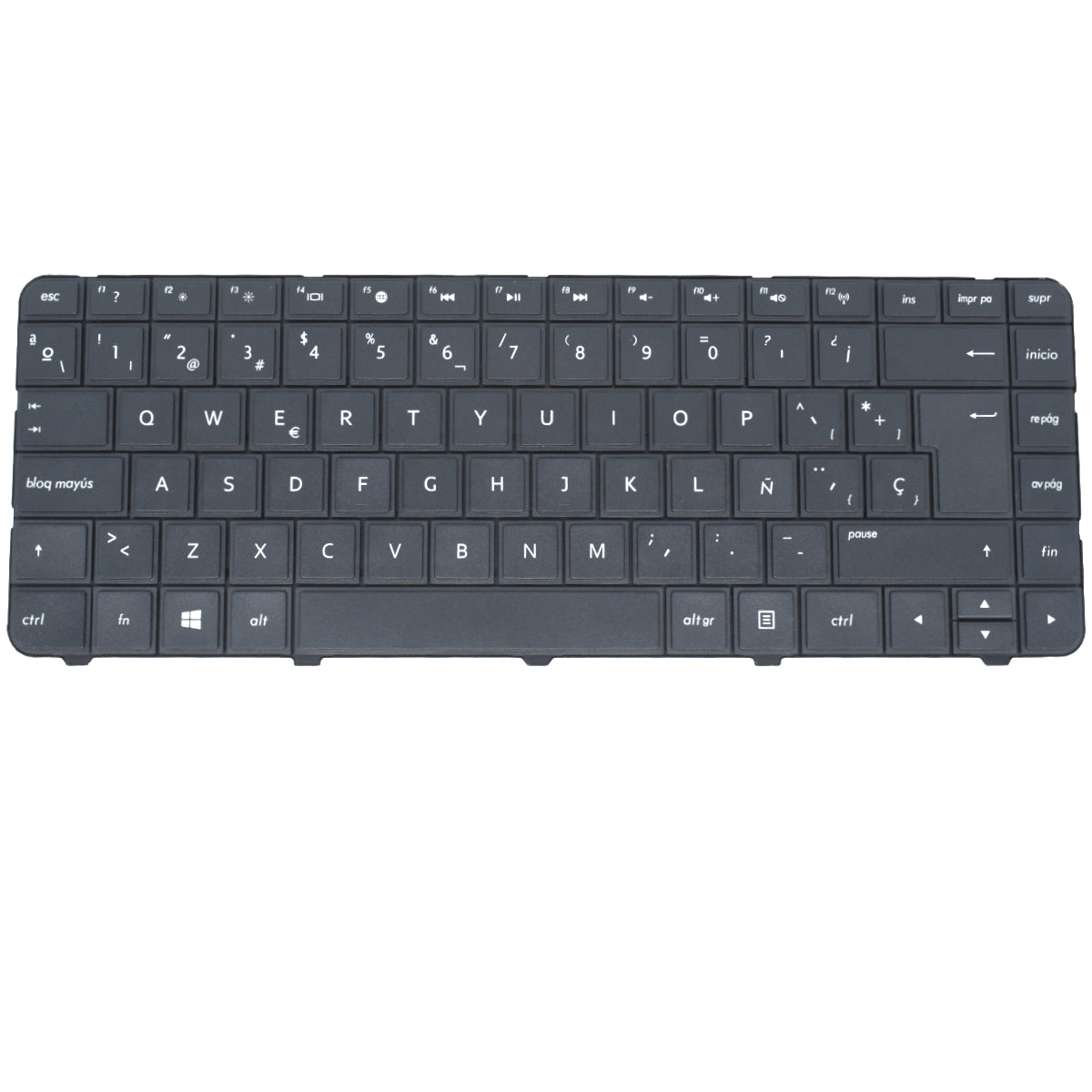 TEC218 Teclado color Negro (SP) para HP Presario G4-1000, Presario CQ43, Presario G6-1000 - Tecnología AltérCo