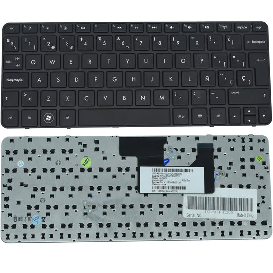 TEC254 Teclado Hp Mini 110 3500 3600 Cq10-800 210-3000 647569-001