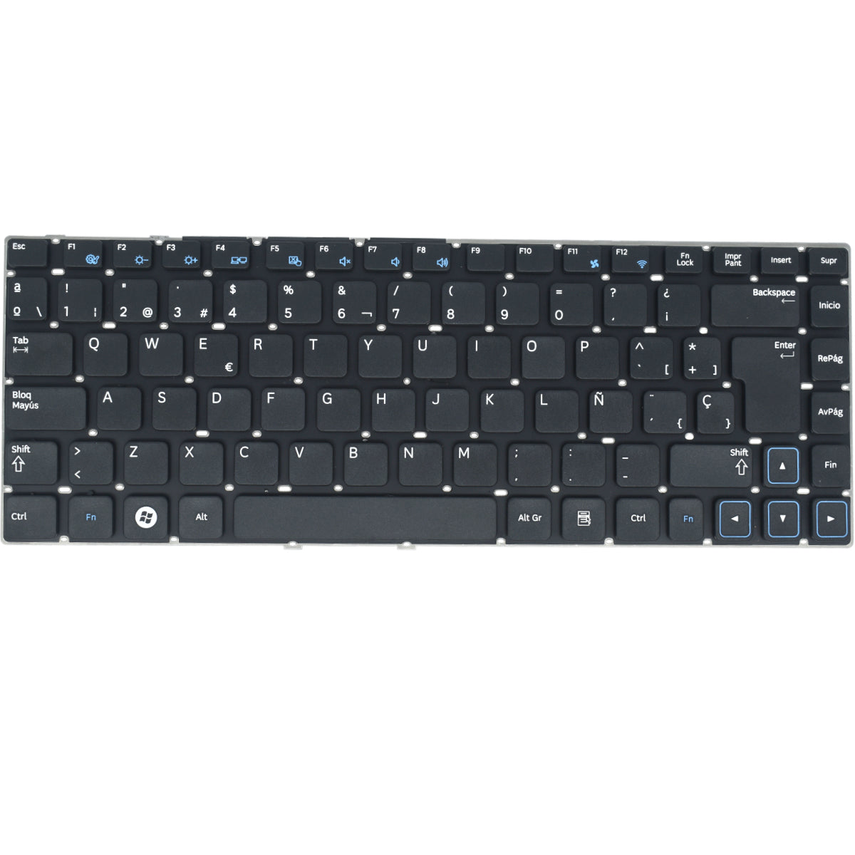 TEC279 Teclado color Negro (SP) para SAMSUNG NP300 DE 14'' - Tecnología AltérCo