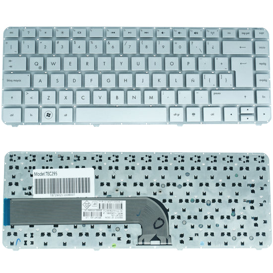 TEC295 Teclado color Plata (SP) para HP Pavilion DV4-3000, Pavilion Dv4-4000