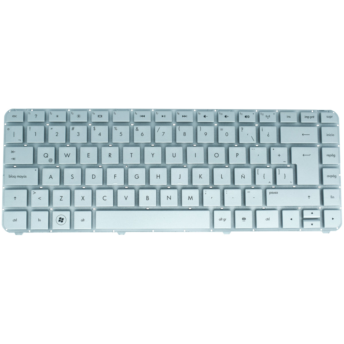 TEC295 Teclado color Plata (SP) para HP Pavilion DV4-3000, Pavilion Dv4-4000 - Tecnología AltérCo