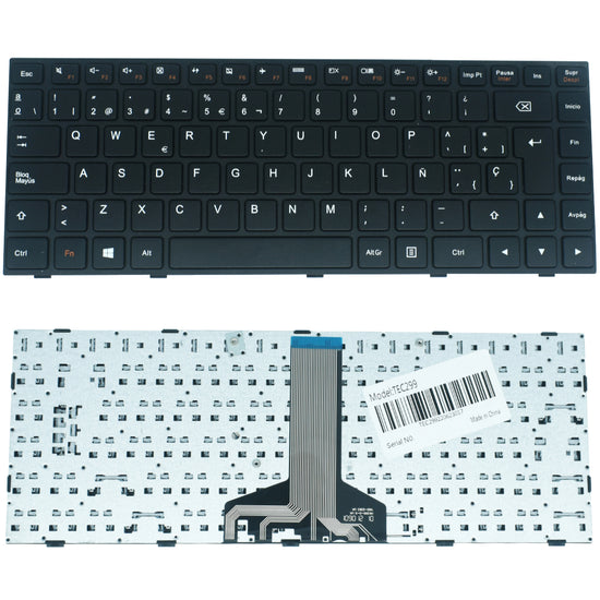 TEC299 Teclado color Negro (SP) para Lenovo Lenovo IdeaPad 100-14ibd 100-14IBD 100 14IBD