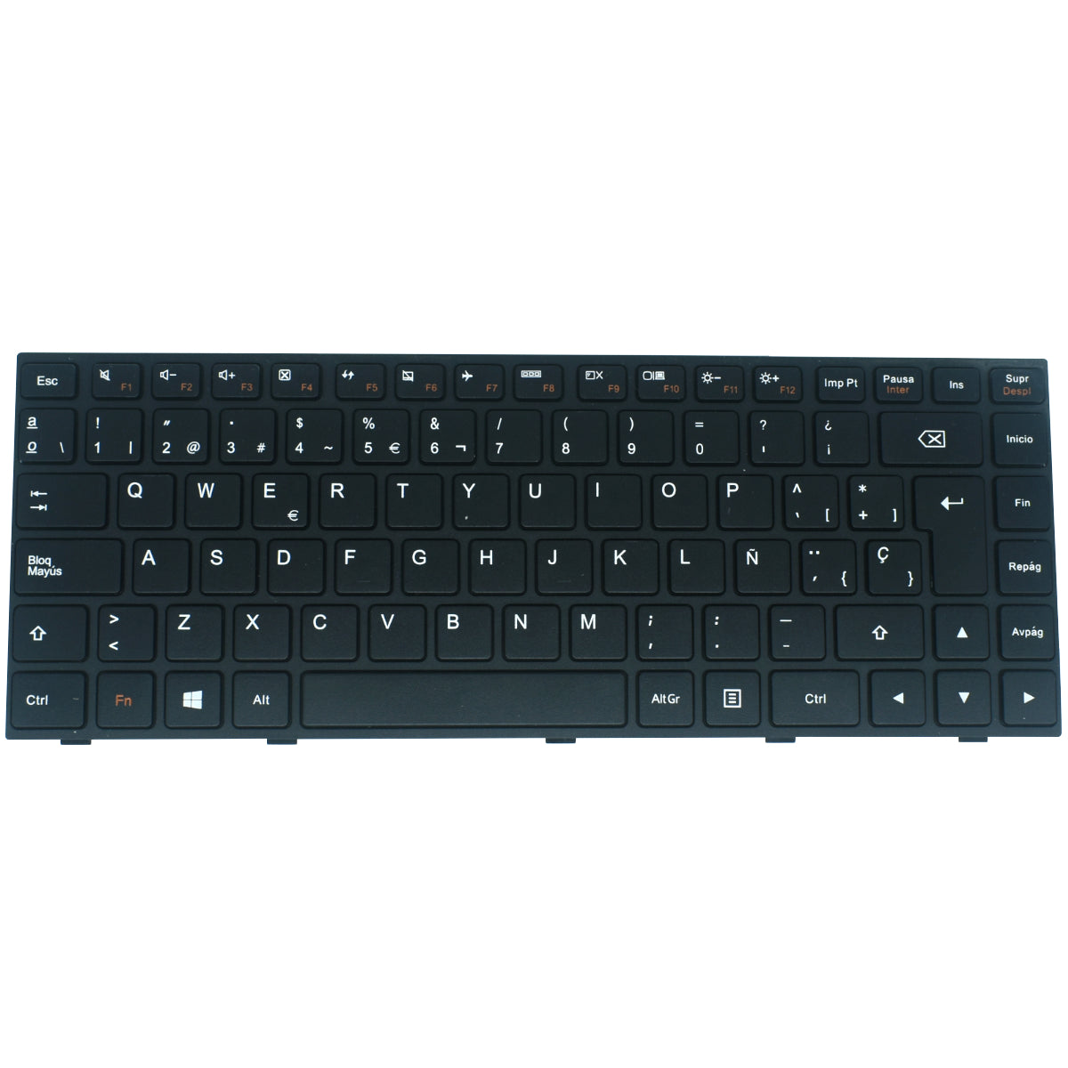 TEC299 Teclado color Negro (SP) para Lenovo Lenovo IdeaPad 100-14ibd 100-14IBD 100 14IBD - Tecnología AltérCo