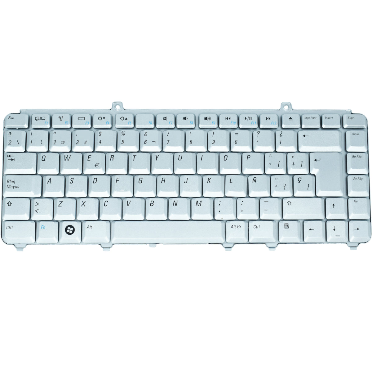 TEC304 Teclado color Plata (SP) para DELL Inspiron 1525, Inspiron 1545, Inspiron 1420, XPS M1330 - Tecnología AltérCo