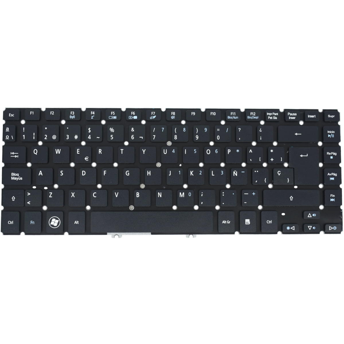 TEC309 Teclado color Negro (SP) para ACER Aspire V5, Aspire V5-471 *sin teclado numerico - Tecnología AltérCo