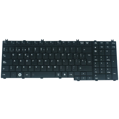 TEC312 Teclado color Negro (SP) para TOSHIBA Satellite L500, Satellite L355, Satellite L350 - Tecnología AltérCo