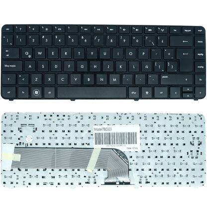 TEC323 Teclado color Negro (SP) para HP DV4-5000 (With frame) - Tecnología AltérCo