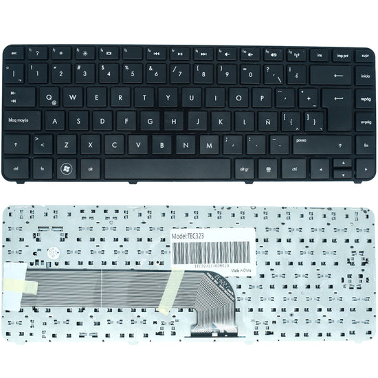 TEC323 Teclado color Negro (SP) para HP DV4-5000 (With frame)