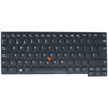 TEC365 Teclado color Negro (SP) para Lenovo Thinkpad T460S T470S (No compatible con T460 T460P T470 T470P) *Sin Backlight - Tecnología AltérCo