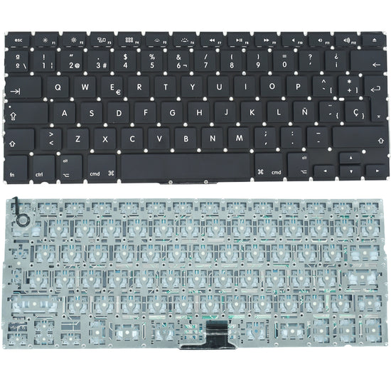 TEC389B Teclado color Negro (SP) para Apple Macbook A1278 with backlit