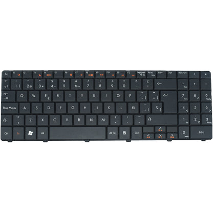 TEC398 Teclado colos Negro (SP) para Gateway NV52
