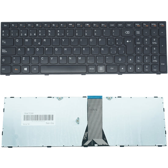 TEC454 Teclado color Negro (SP) para Lenovo G50 with frame