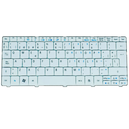 TEC474 Teclado color Blanco (SP) para ACER ONE 532H D255