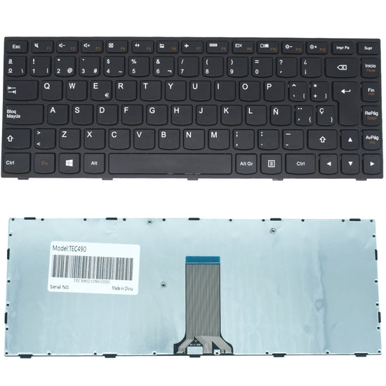 TEC490 Teclado color Negro (SP) para Lenovo B40-70 G40-70