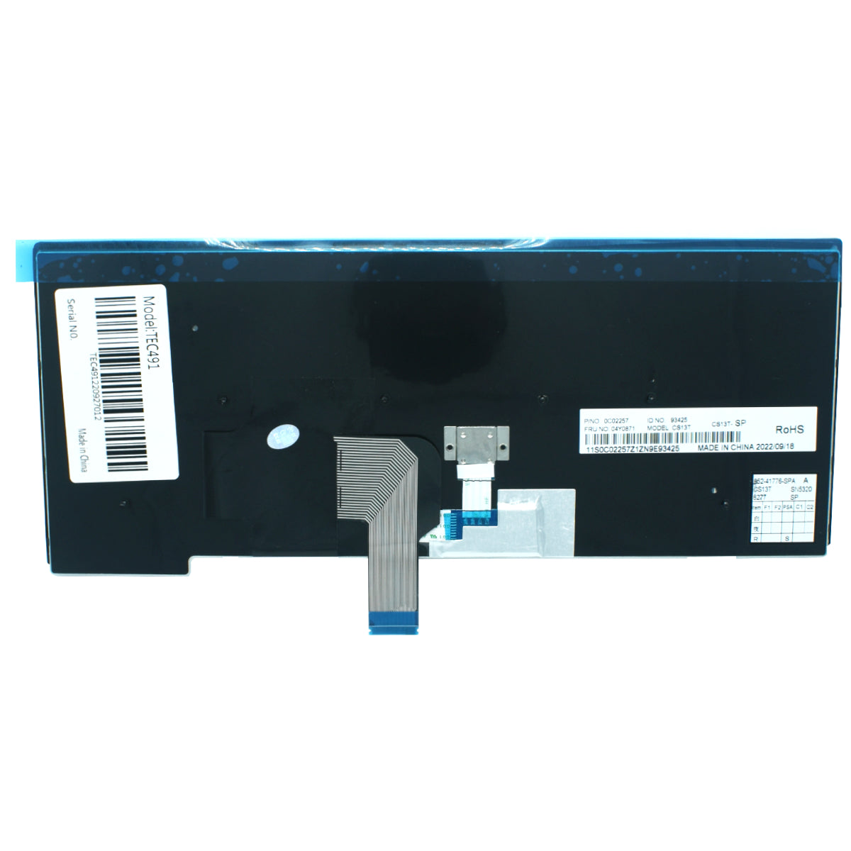 TEC491 Teclado color Negro (SP) para Lenovo E431 T440 L440 E440 T450 - Tecnología AltérCo
