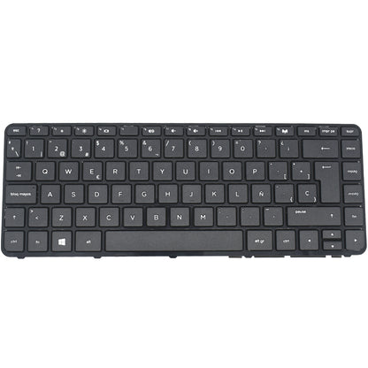 TEC495B Teclado color Negro (SP) FRAME para HP 240 G2 / 245 G3 / 14-G000 / 14-R000 / 14-D000 / 14-W000 - Tecnología AltérCo