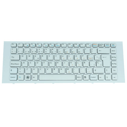 TEC499 Teclado color Blanco (SP) para Sony Vaio VPC-EG Series - Tecnología AltérCo