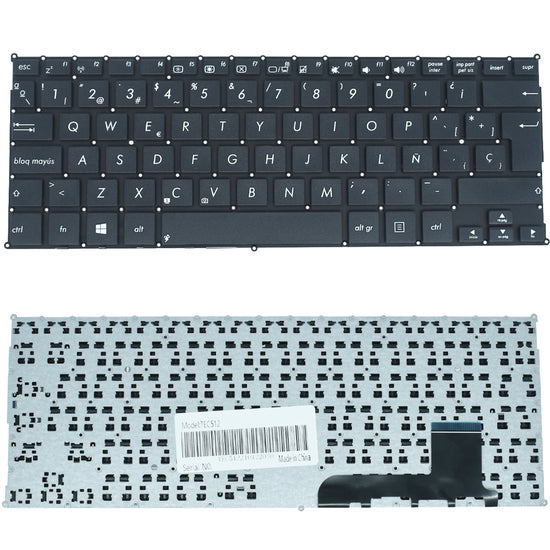 TEC512 Teclado color Negro (SP) para Asus VivoBook X201, X201E, X202, X202E