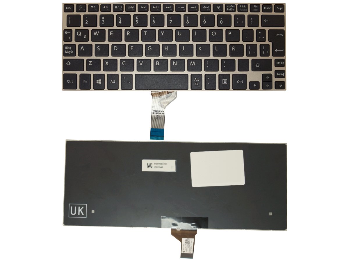TEC514 Teclado color Negro (SP) para Toshiba NB10, NB10t, NB10t-A, NB15, NB15t Series