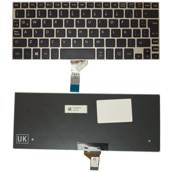 TEC514 Teclado color Negro (SP) para Toshiba NB10, NB10t, NB10t-A, NB15, NB15t Series