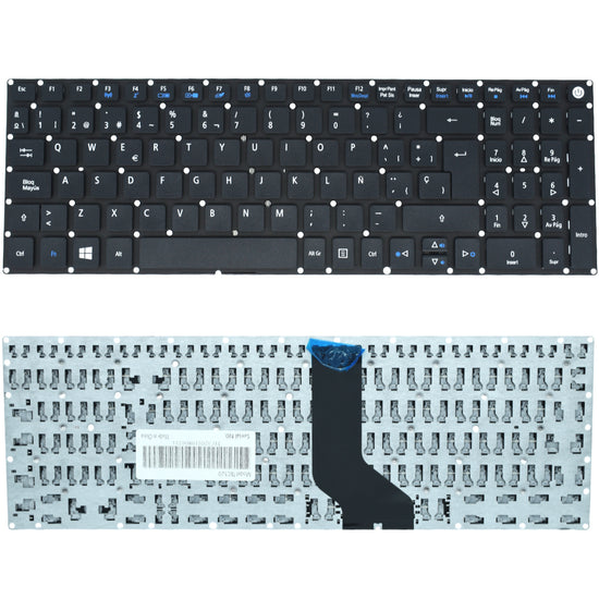 TEC520 Teclado color Negro (SP) para Acer E5-722, V3-574G, E5-573, E5-573G, E5-532G Series