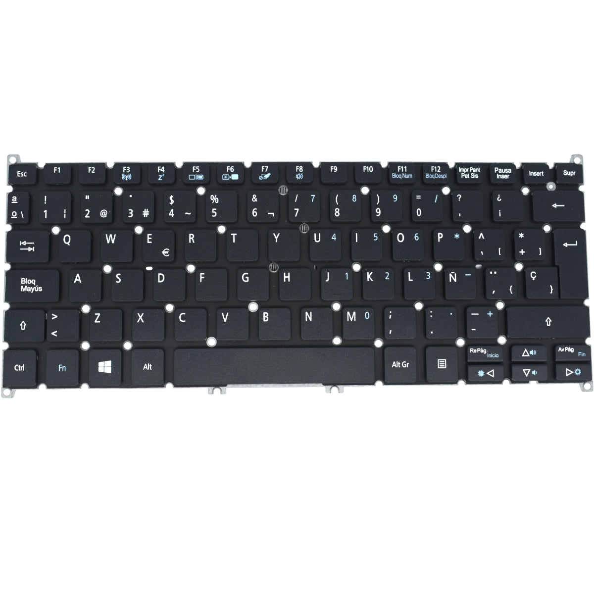 TEC521 Teclado color Negro (SP) para Acer S3-391, S5-391, V5-171, V5-121 V5-122, 725, 756, E3-111 - Tecnología AltérCo