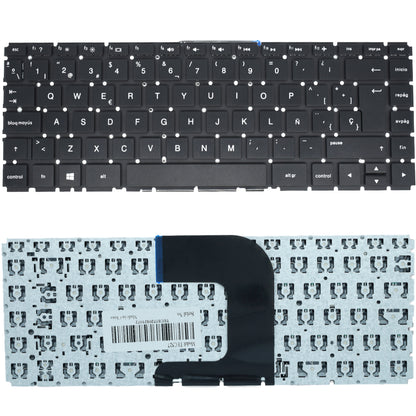 TEC527 Teclado color Negro (SP) para HP 14-AC, 14-AF, 14-AD, 14-AJ, 14-Q Series - Tecnología AltérCo