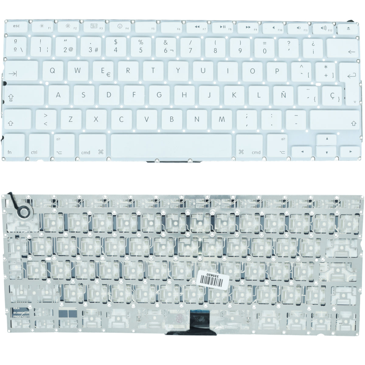 TEC532 Teclado color Blanco (SP) para Apple Macbook 13'' A1342 2009 2010 - Tecnología AltérCo
