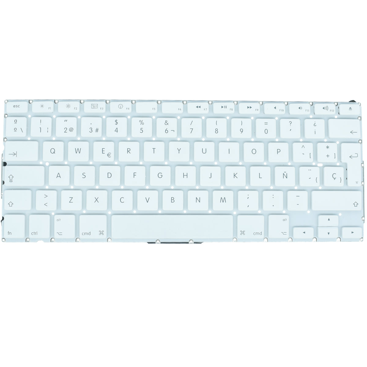 TEC532 Teclado color Blanco (SP) para Apple Macbook 13'' A1342 2009 2010 - Tecnología AltérCo