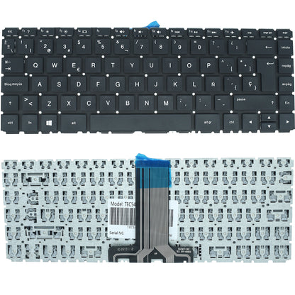TEC545 Teclado color Negro (SP) para HP Pavilion 14-ab 14ab 14-ab 14-ab000 14-ab100 Hp14ab - Tecnología AltérCo