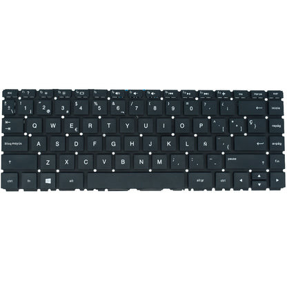 TEC545E Teclado color Negro (SP) para HP 240 G6 245 G6 246 G6 Pavilion 14-bs 14-bs000 14-bs100 14-bs500 X360 14-ba ENTER DELGADO *SIN BACKLIGHT - Tecnología AltérCo