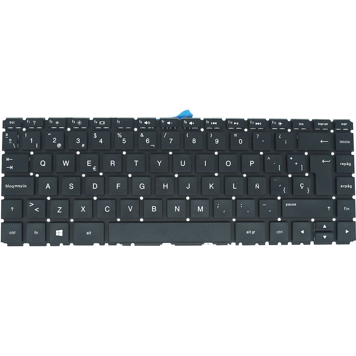 TEC545 Teclado color Negro (SP) para HP Pavilion 14-ab 14ab 14-ab 14-ab000 14-ab100 Hp14ab - Tecnología AltérCo