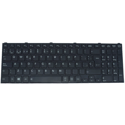 TEC555 Teclado color Negro (SP) para Toshiba Satellite C50-b C50d-b C55-b C55d-b C70-b - Tecnología AltérCo